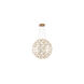 Canada LED 32 inch Gold LED Chandelier Ceiling Light