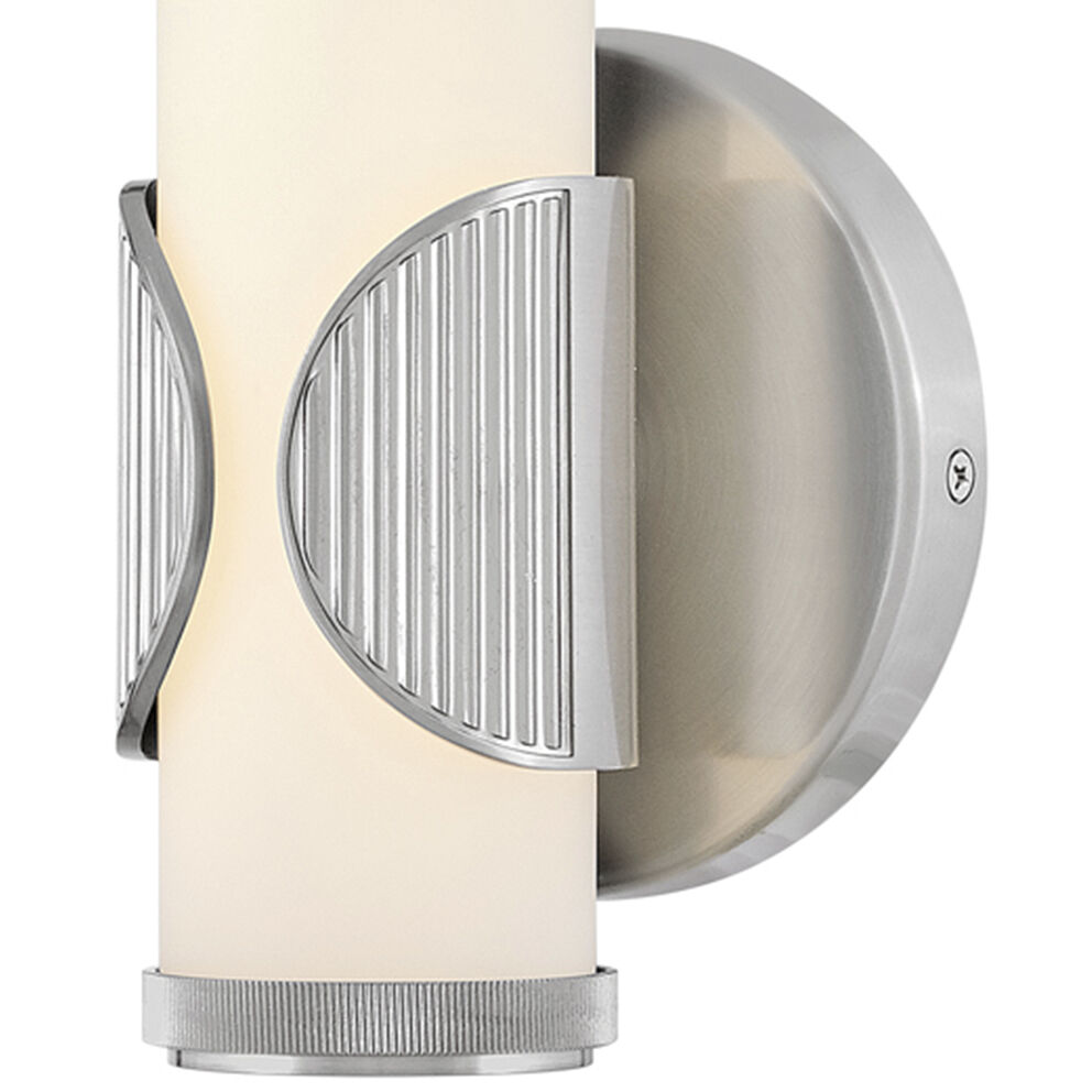 Femi LED 4.75 inch Brushed Nickel Bath Light Wall Light