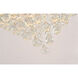Canada 20 Light 44 inch Chrome Chandelier Ceiling Light