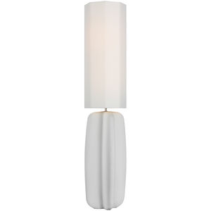 Kelly Wearstler Alessio 60.75 inch 8.00 watt Plaster White Floor Lamp Portable Light, Medium