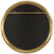 Atkinson 35 X 35 inch Antique Brass Mirror