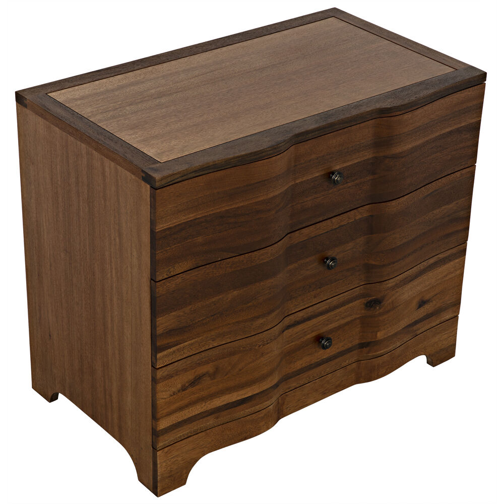 Claudie Dark Walnut Chest