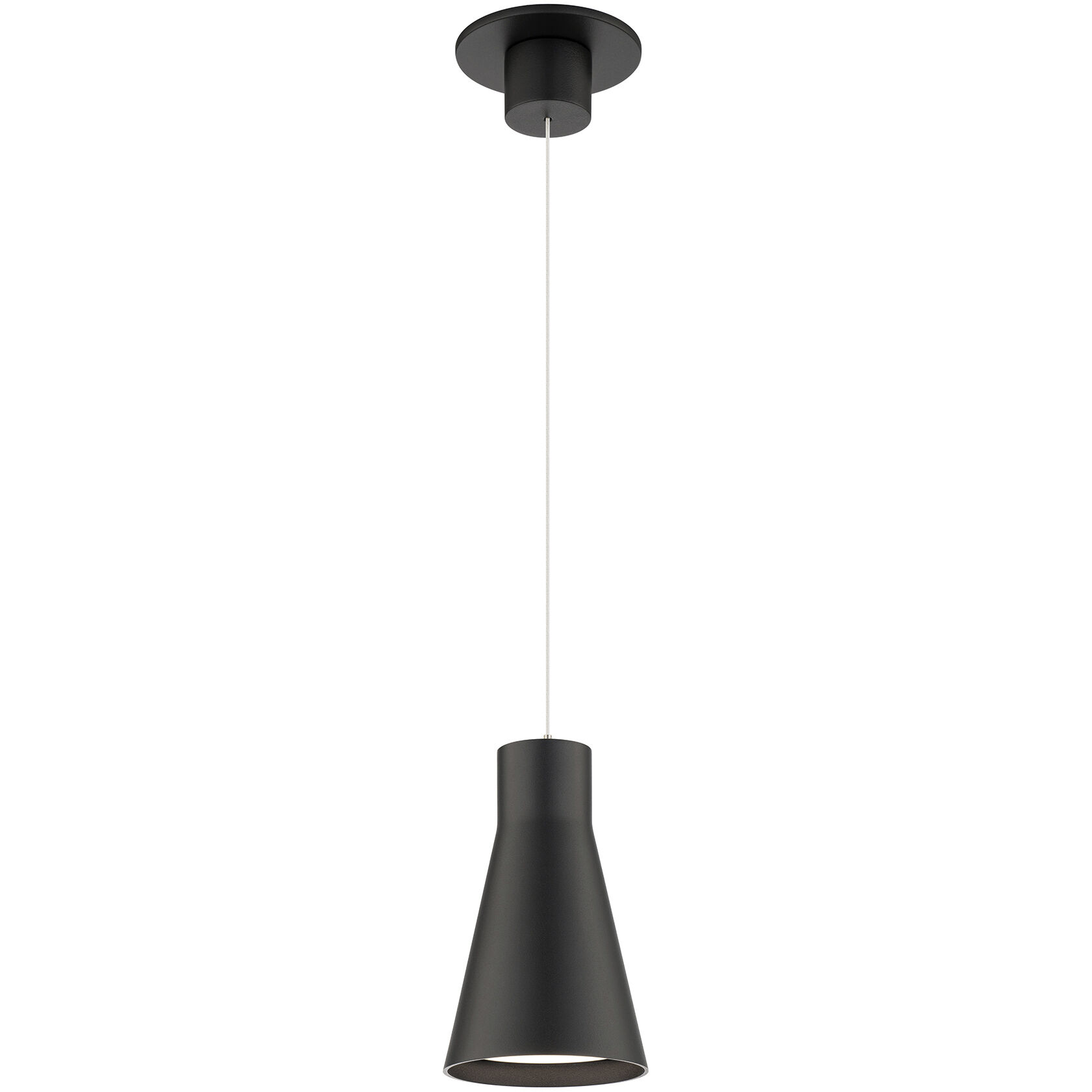 Twist-N-Lite LED 5 inch Black Mini-Pendant Ceiling Light, WAC Limited