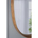 Wayne 42.1 X 41.3 inch Brown Wall Mirror