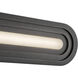 Arco LED 32.38 inch Black Bath Vanity Light Wall Light
