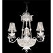 Princess 3 Light Gold Accents Only Chandelier Ceiling Light