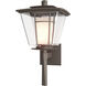 Beacon Hall 1 Light 17.6 inch Coastal Dark Smoke Outdoor Sconce