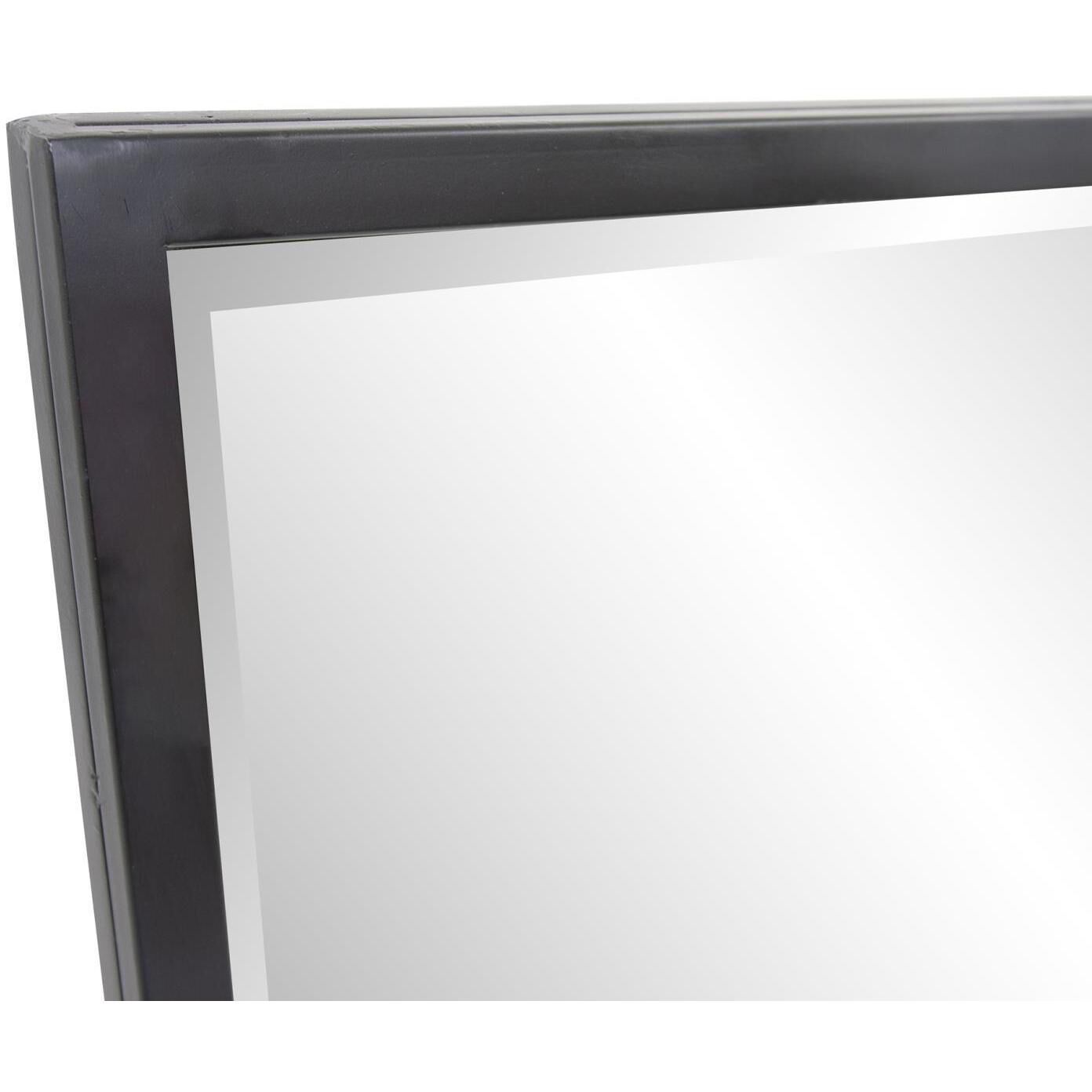 Ezra 47.5 X 30 inch Black Mirror