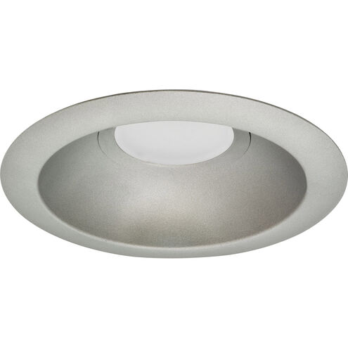 Signature LED Metallic Gray Recessed Trim in Metallic Grey, Frosted Glass