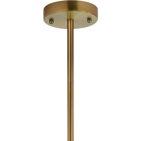Holt 1 Light 7.25 inch Antique Brass Pendant Ceiling Light