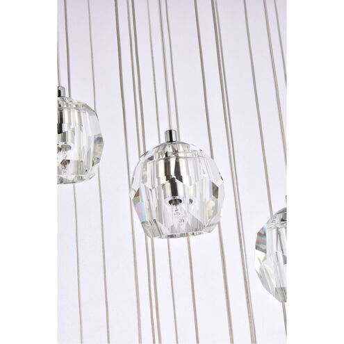 Eren 18 Light 20 inch Chrome Pendant Ceiling Light