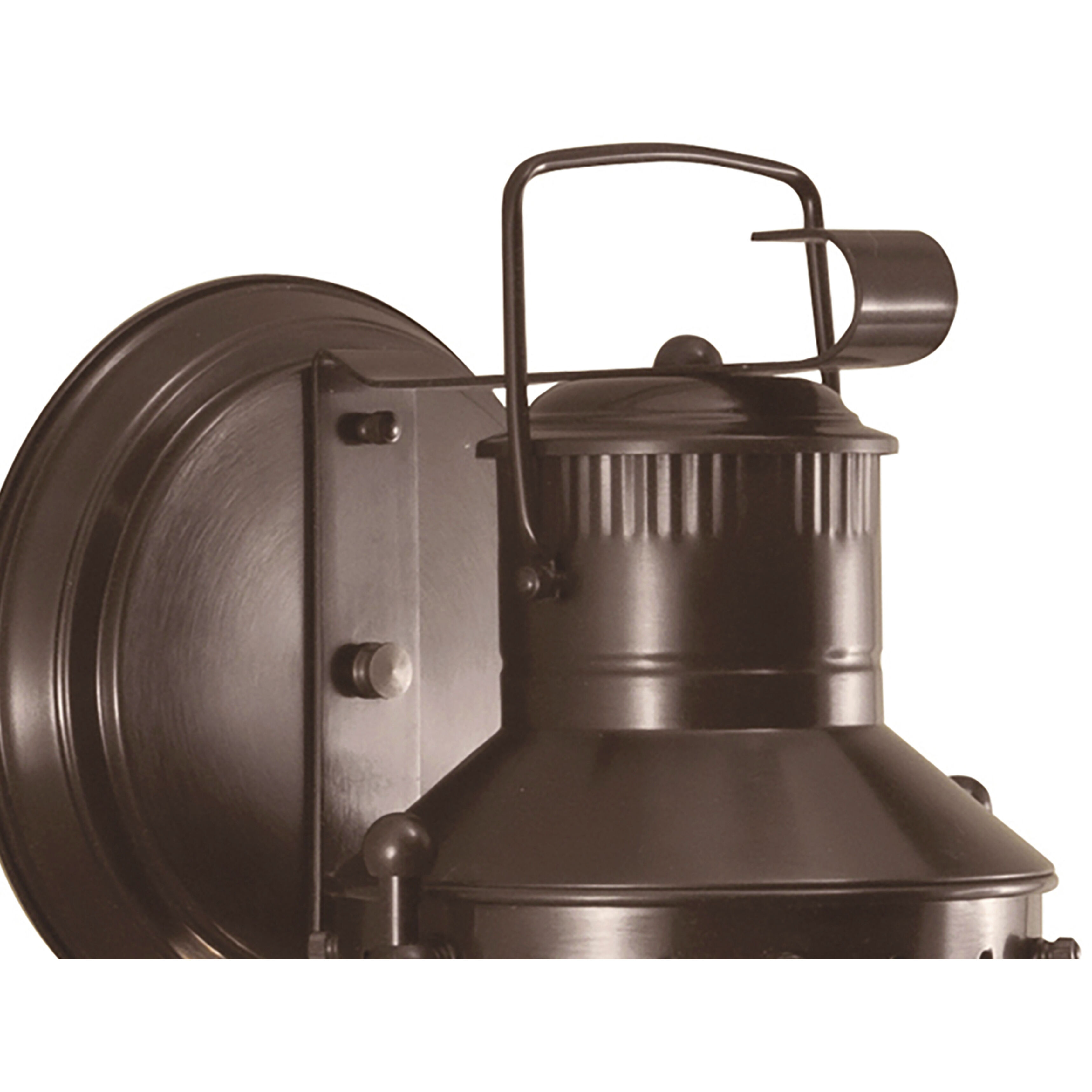 Seafarer 1 Light 16.25 inch Bronze Outdoor Wall Sconce