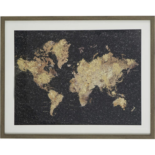 Anita Black/Gold Wall Art