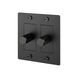 2G 100-120 Black Dimmer Switch, LED