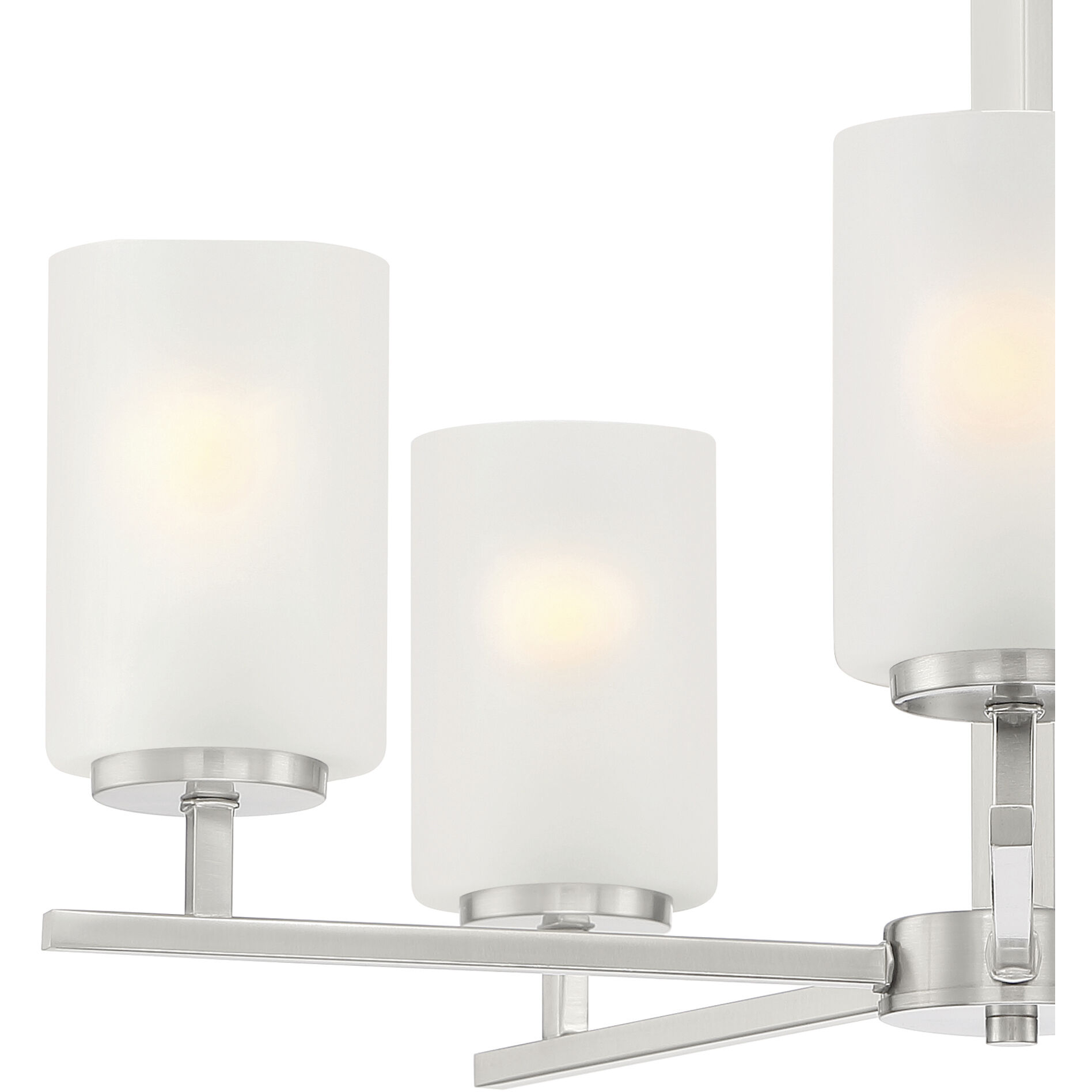 Carmine 5 Light 24 inch Brushed Nickel Chandelier Ceiling Light