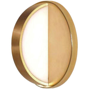 Topaz LED 5 inch Aged Brass Decorative Wall Sconce Wall Light