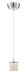 Kristen LED 5 inch Chrome Pendant Ceiling Light