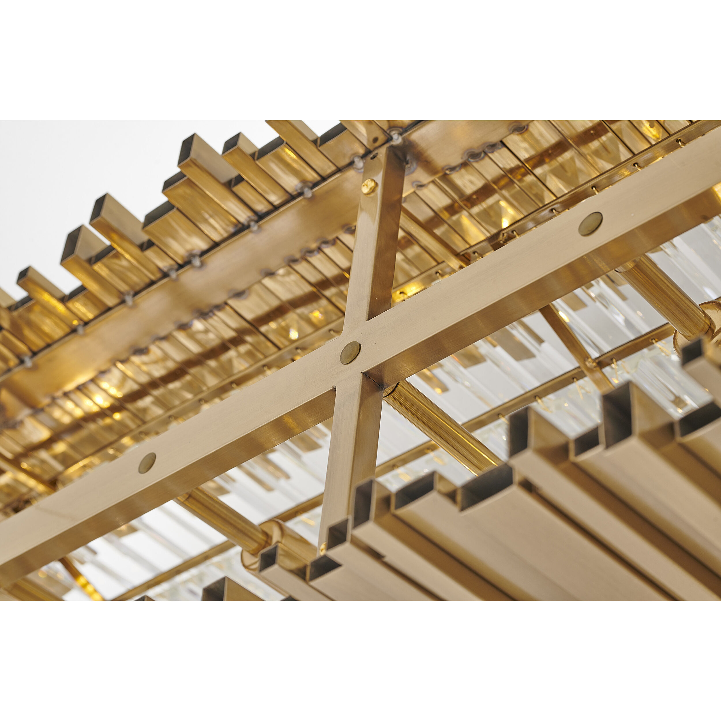 Canada 7 Light 11.8 inch Gold Chandelier Ceiling Light