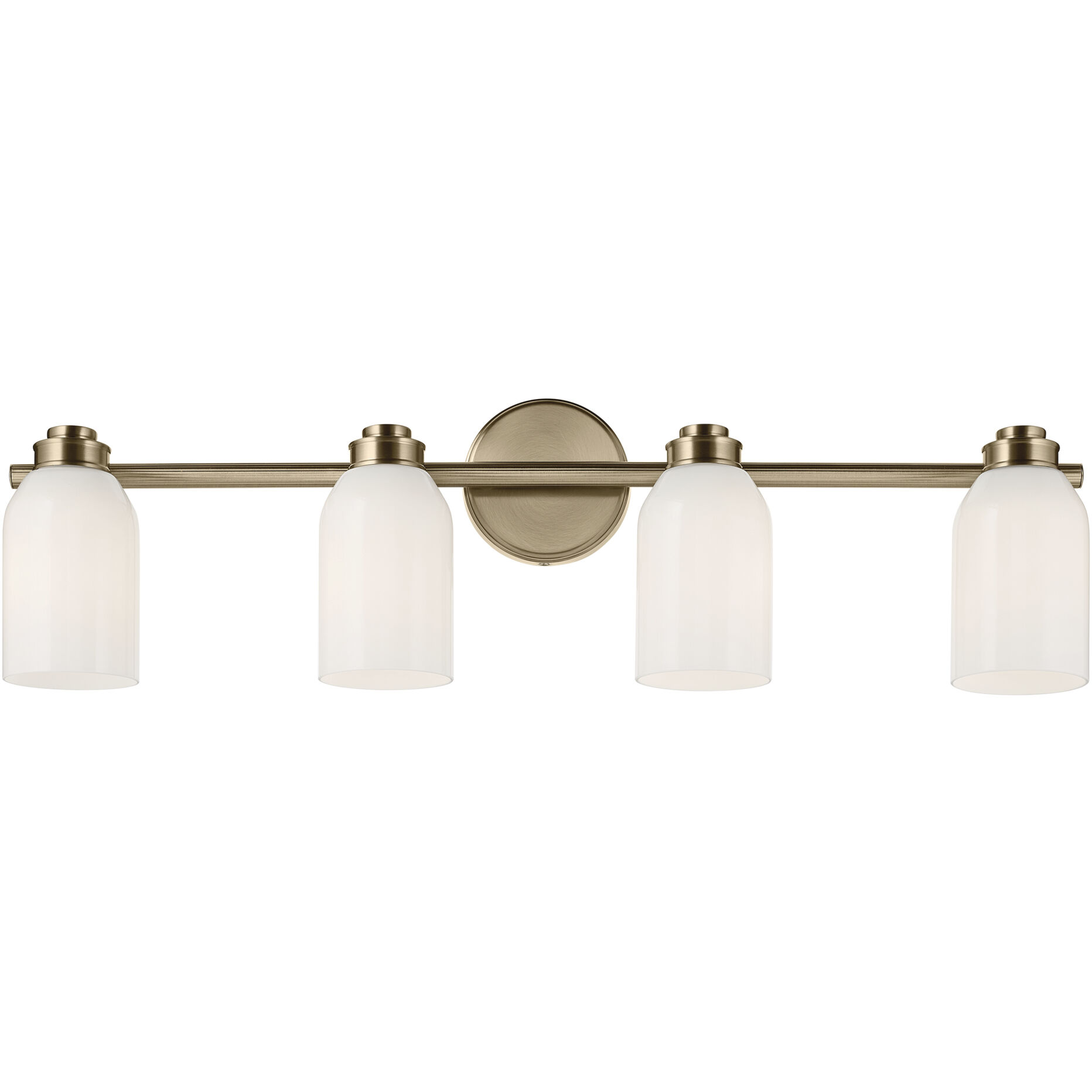 Shae 4 Light 32 inch Champagne Bronze Vanity Light Wall Light