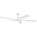Aspen 70 inch Matte White Ceiling Fan