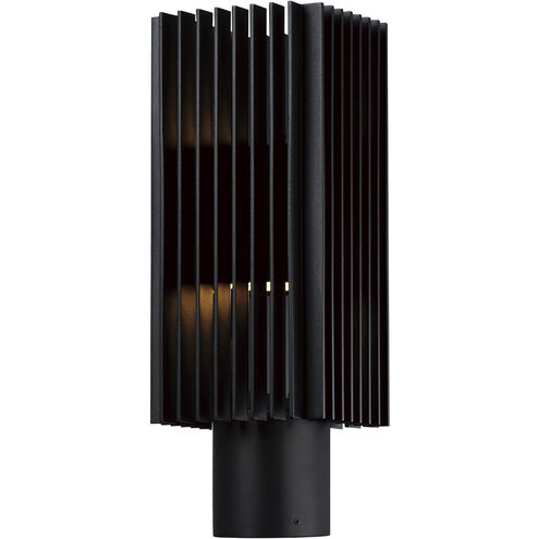 Rampart LED 15 inch Black Outdoor Pole/Post Mount