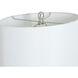 Elyse 32 inch 100.00 watt Smoke Table Lamp Portable Light
