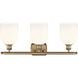 Ballston Bella 3 Light 25.5 inch Brushed Brass Bath Vanity Light Wall Light