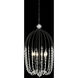 Voliere 6 Light 16.75 inch Matte Black Pendant Ceiling Light