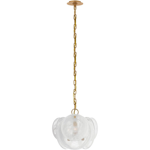 AERIN Loire 3 Light 15.5 inch Gild Chandelier Ceiling Light, Petite