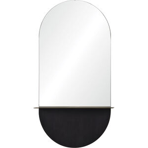 Lisdarra 44 X 24 inch Wall Mirror, Medium Irregular