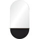 Lisdarra 44 X 24 inch Wall Mirror, Medium Irregular
