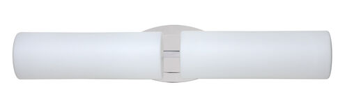 Baaz 2 Light 24 inch Chrome Vanity Wall Light in Halogen