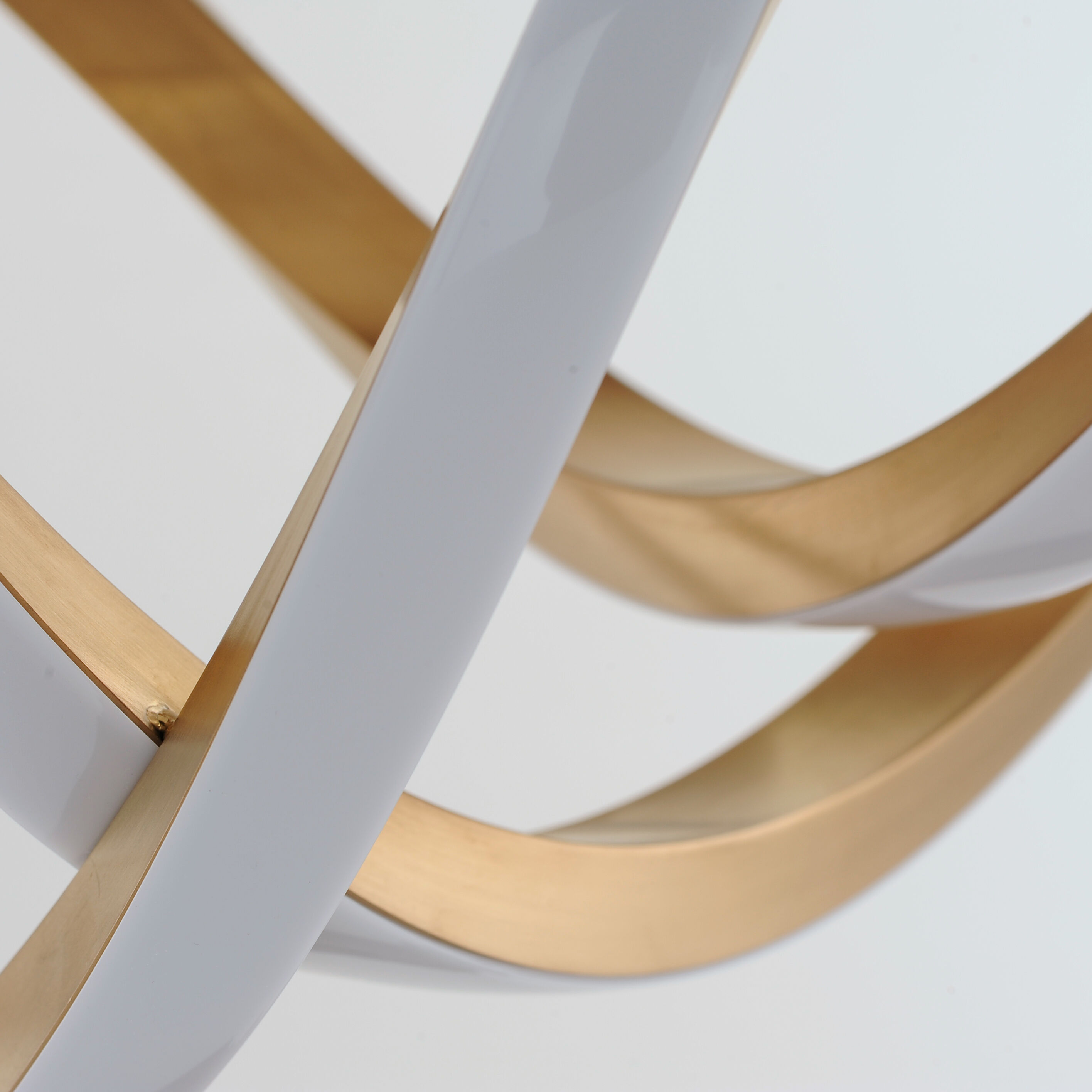 Signature LED 15.75 inch Brushed Champagne Single Pendant Ceiling Light