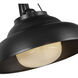 Palmetto 1 Light 12 inch Urban Bronze Semi Flush Mount Ceiling Light