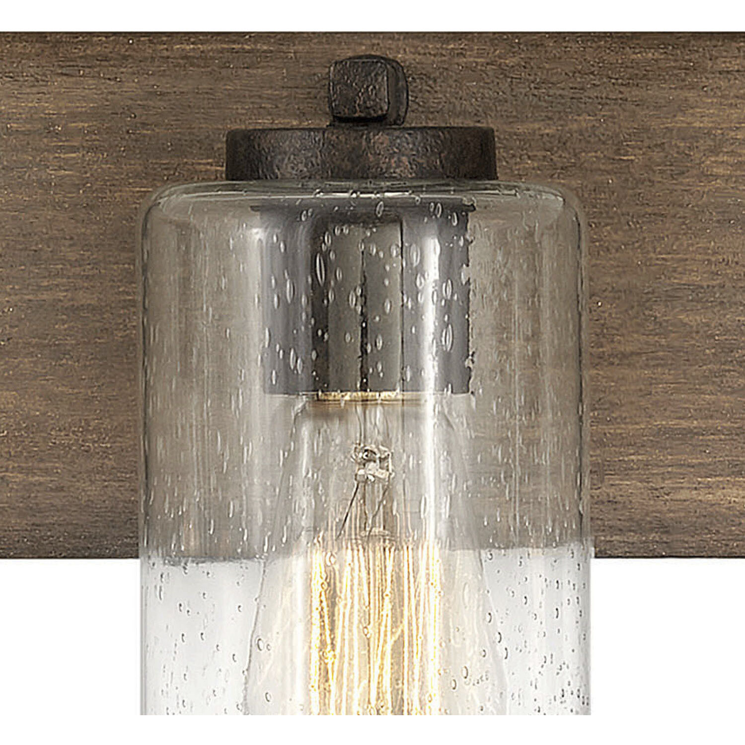 Sawyer 3 Light 22 inch Sequoia with Iron Rust Vanity Light Wall Light