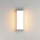 Tunnel LED 15 inch Brushed Aluminum Outdoor Wall Mount