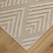 Laid Back Luxe 94 X 32 inch Neutral Rug in 2 x 8