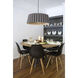 Renata 31.5 inch Grey Oak Pendant Ceiling Light in Grey Oak/Ash, 32 in, WEP Collection