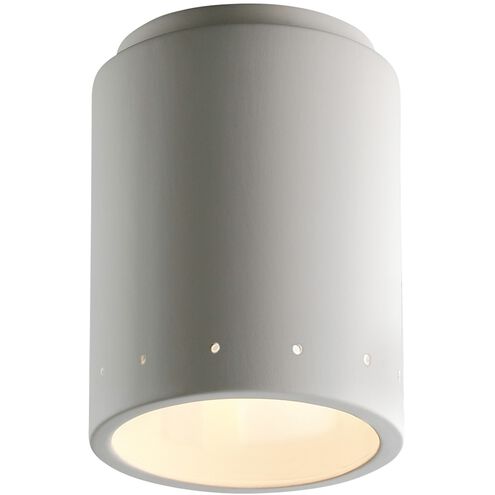 Radiance Cylinder LED 6.5 inch Matte White Flush-Mount Ceiling Light