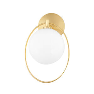 Babette LED 8 inch Aged Brass Wall Sconce Wall Light 