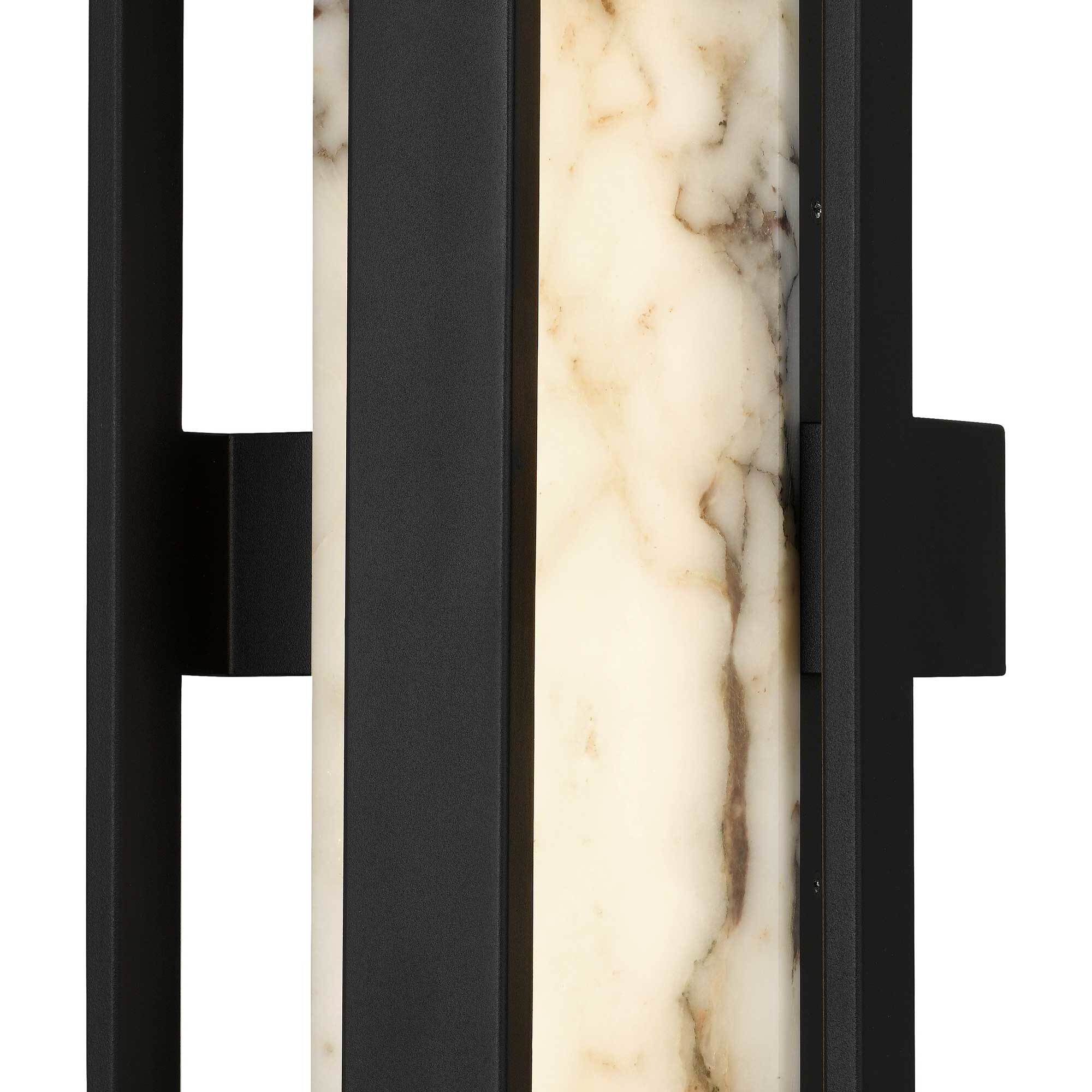 Roundabout LED 22 inch Painted Antique Brass Outdoor Wall Sconce