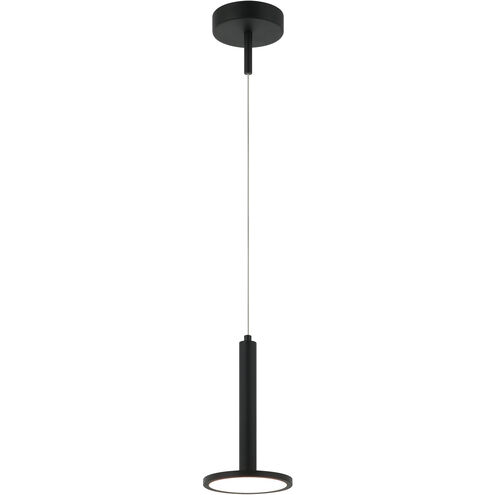 Extraterrestrial LED 5.88 inch Matte Black Pendant Ceiling Light