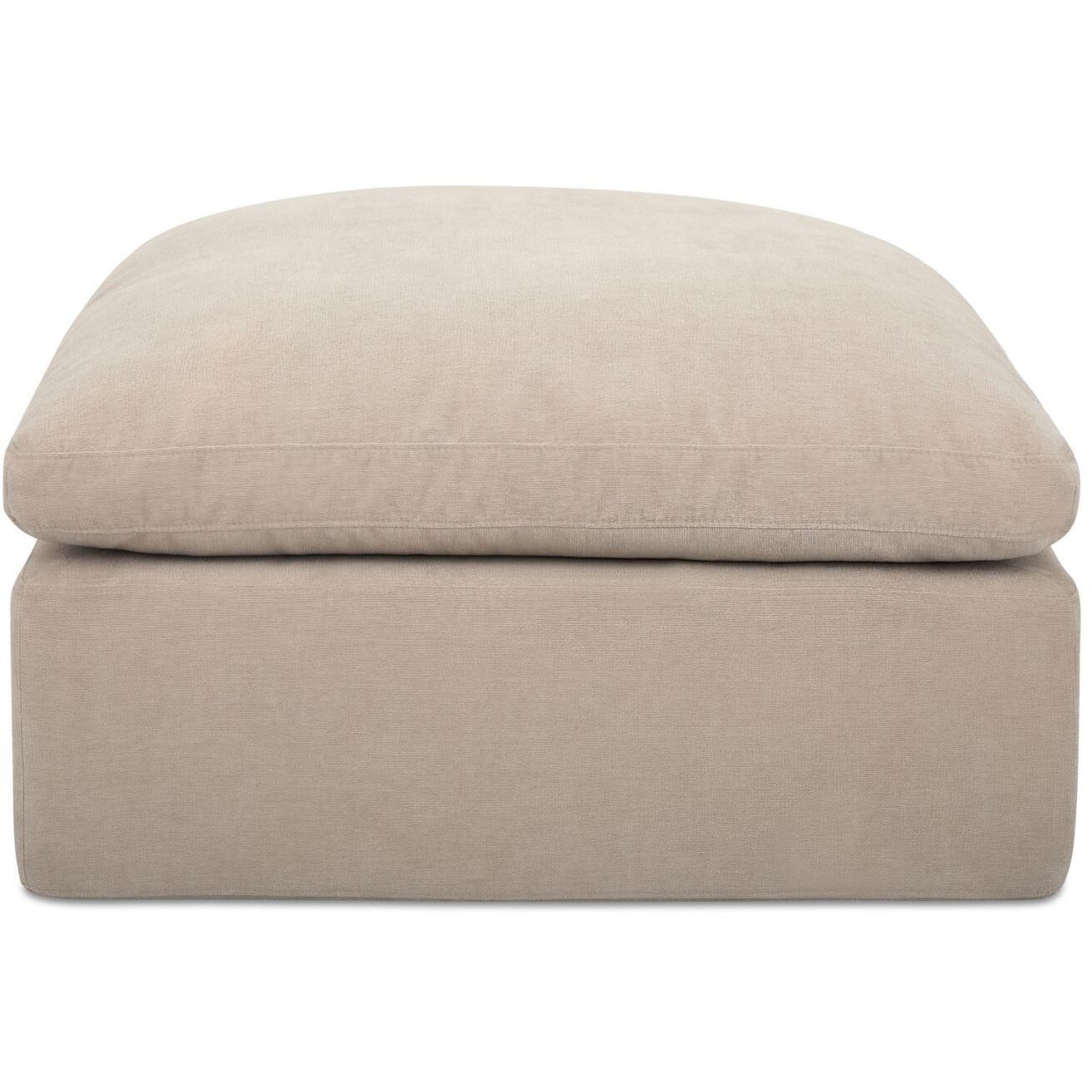Cates 19.25 inch Beige Ottoman