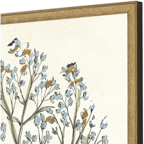 Botanical Plants Green and Multi and Neutral and Yellow Framed Art