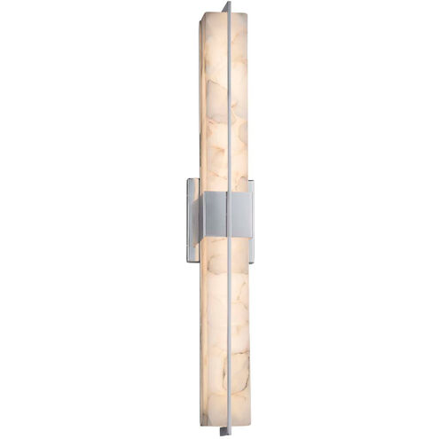 Alabaster Rocks LED 30 inch Matte Black Linear Wall/Bath Wall Light