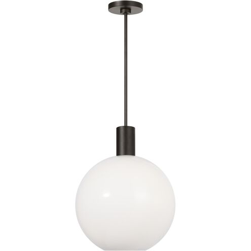 Drew & Jonathan Colewood 1 Light 15.5 inch Midnight Black Pendant Ceiling Light, Medium