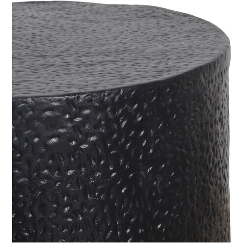 Aulo 19 X 19 inch Black Side Table