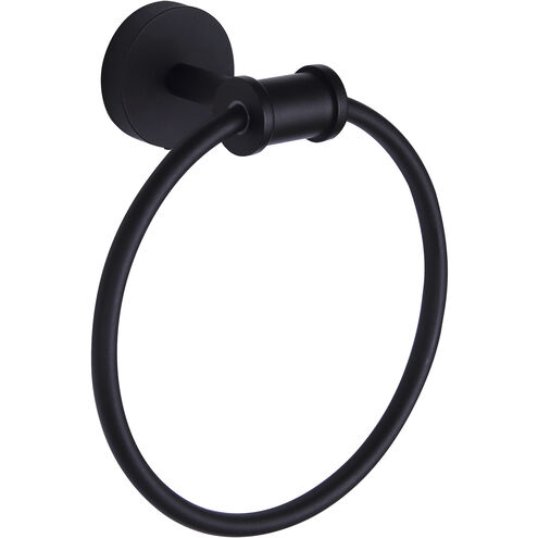 Carson 7 inch Black Toilet Paper Holder