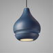 Radiance 1 Light 8 inch Brushed Nickel Pendant Ceiling Light