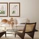 Florals Collection Green Framed Art